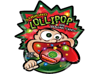 STRIKING Lollipop with Popping Candy- watermelon Flavour