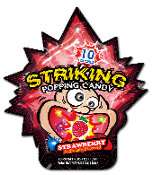 STRIKING Popping Candy-Strawberry Flavour